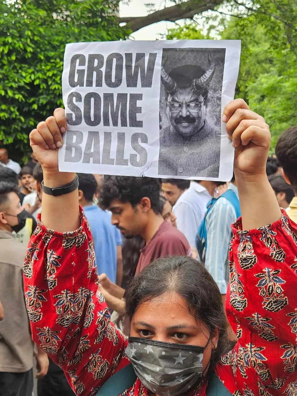 Blunt accountability slogan
